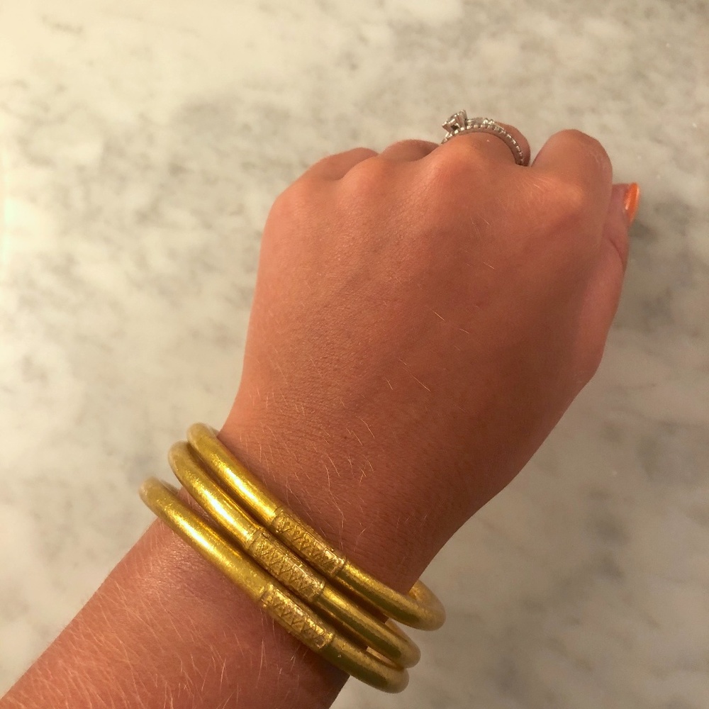 BuDhaGirl Gold Serenity Bracelets